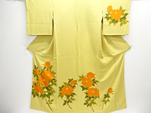 JAPANESE KIMONO / HOMONGI / PEONY